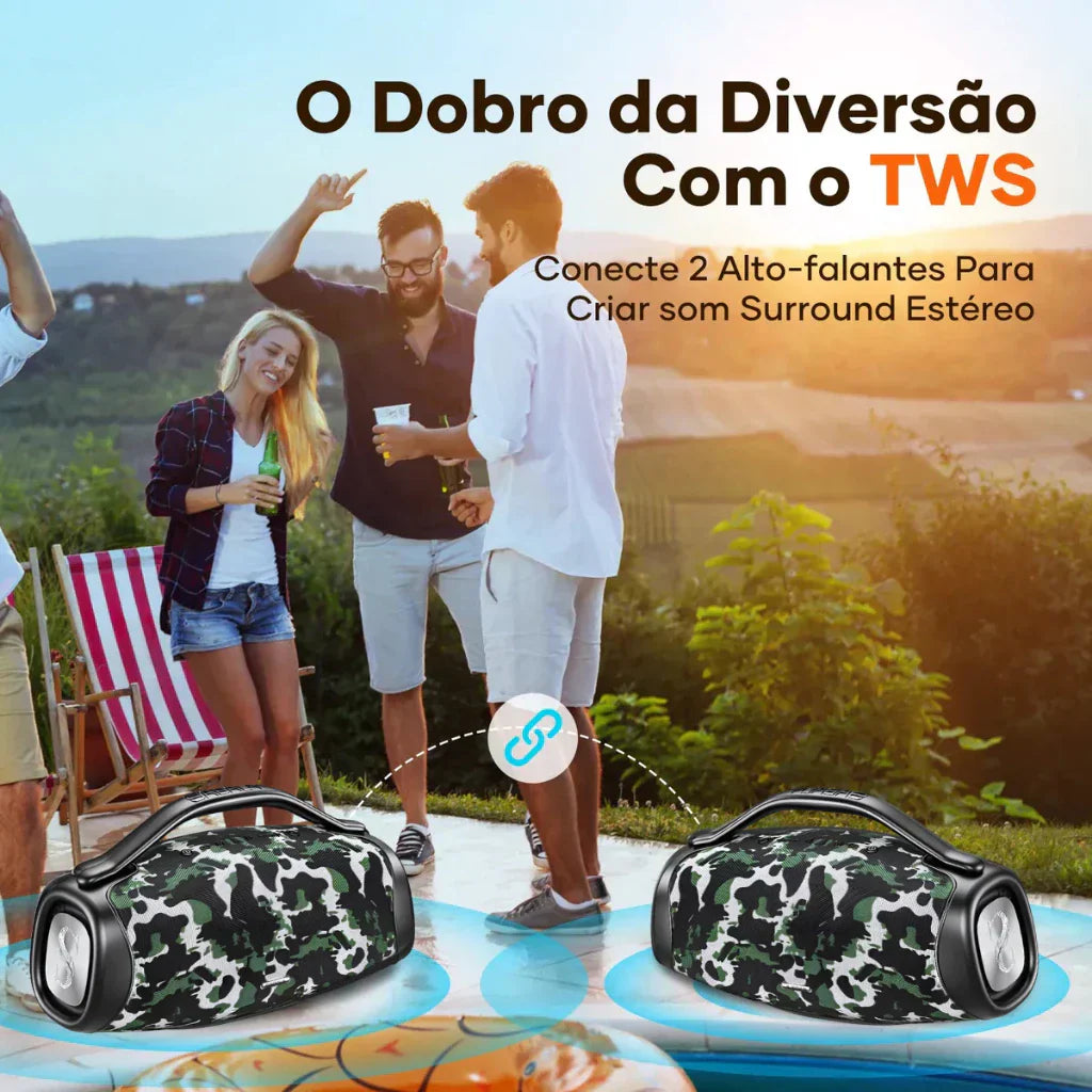 Boombox Visão frontal - Foto 3